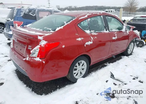 2018 Nissan Versa 1.6 Sv from USA, damaged, VIN 3N1CN7AP1JL819142